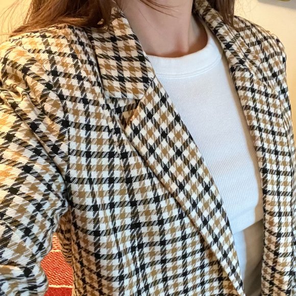 Minimum check blazer sz 36 - Picture 3 of 4